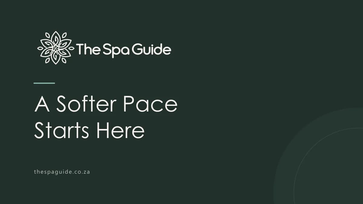 A Softer Pace Starts Here