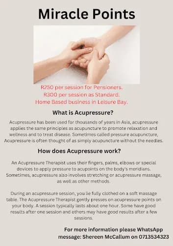 Miracle points Acupressure Therapist
