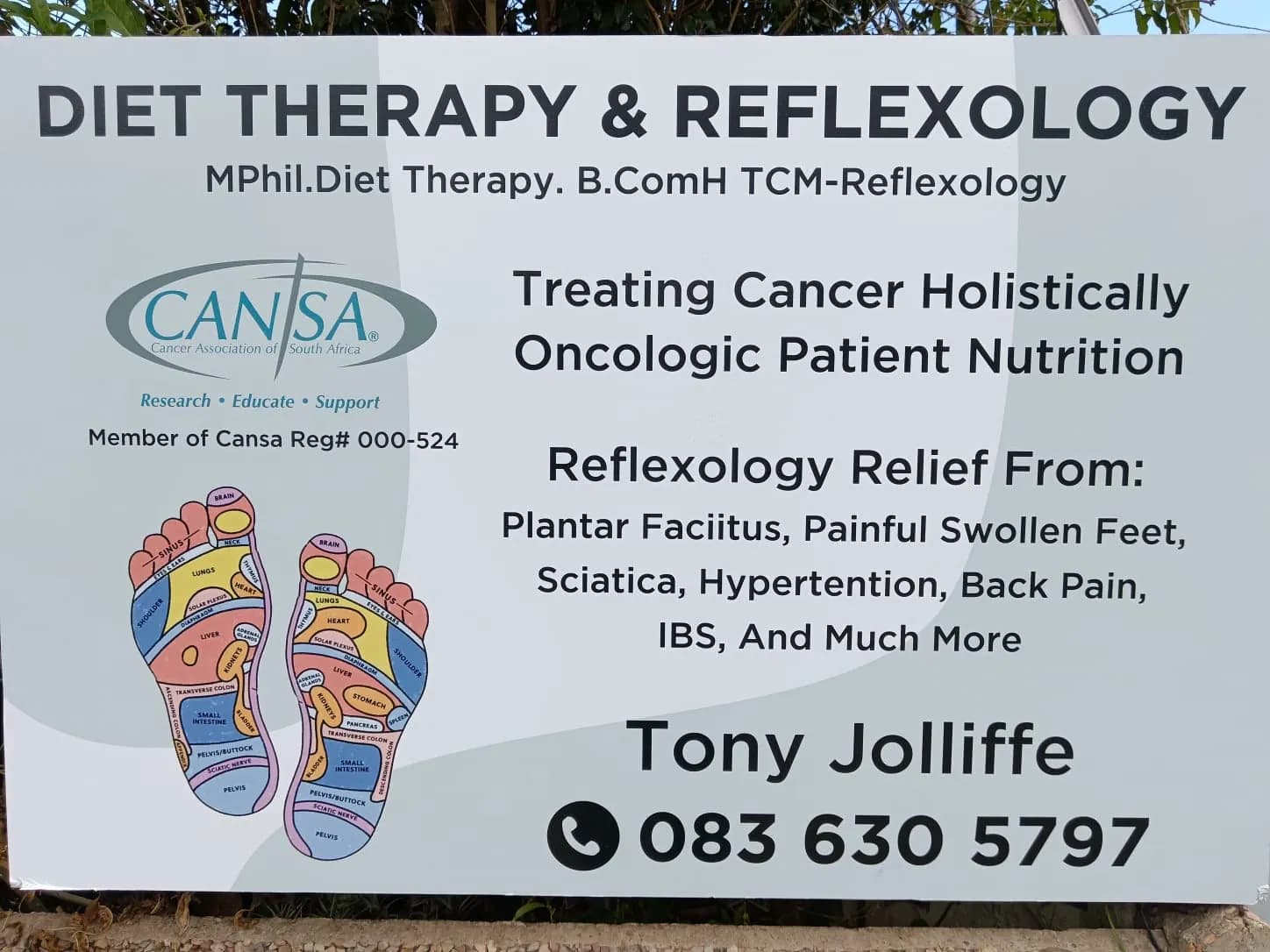 Tony’s Reflexology & Sports Injury Rehabilitation