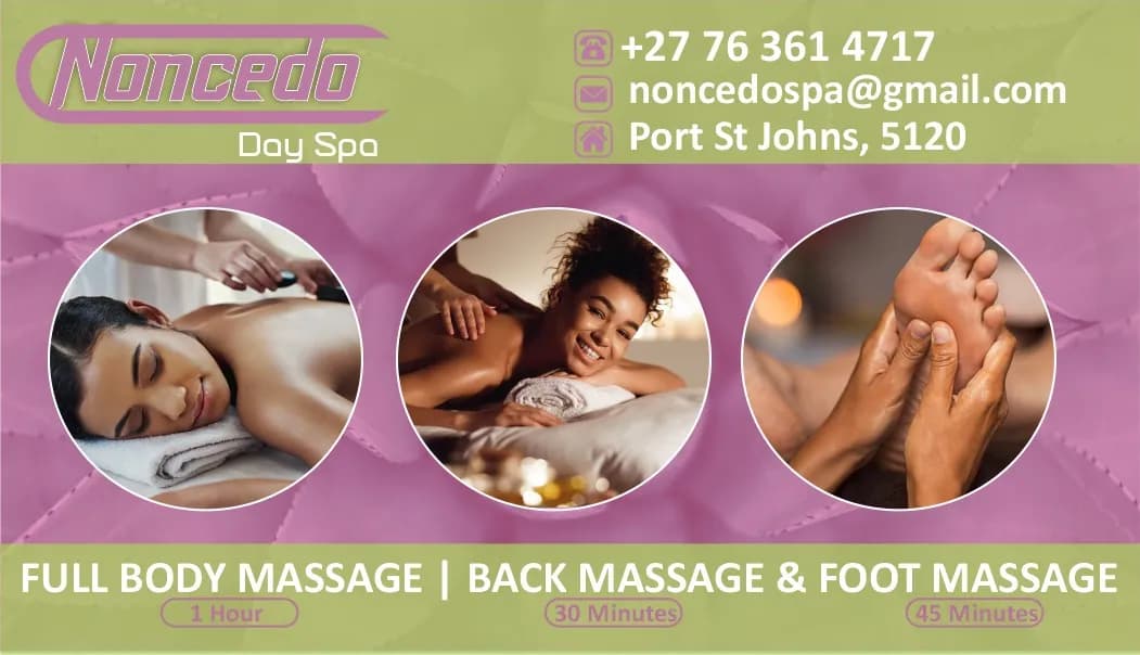 Noncedo mobile spa