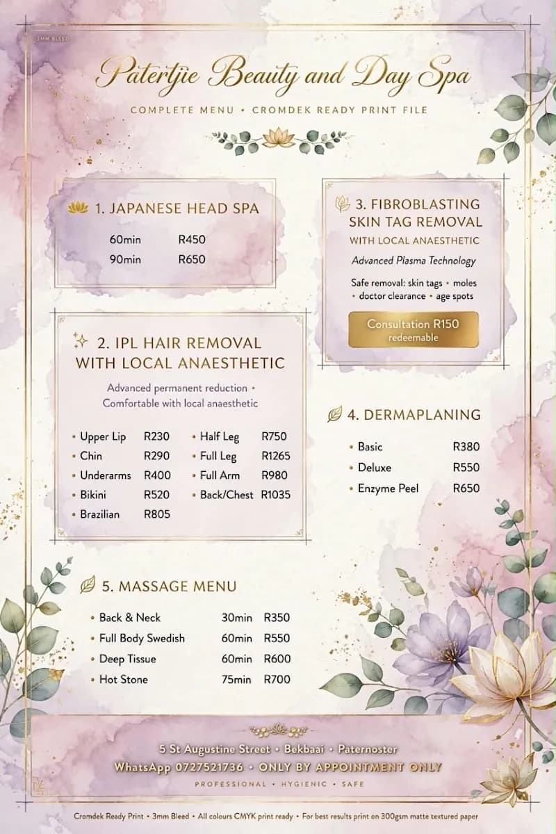 Patertjie Beautique & Day Spa