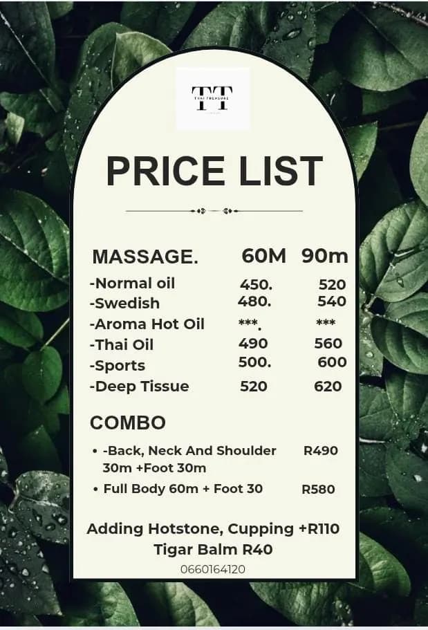 Thai Treasure Massage