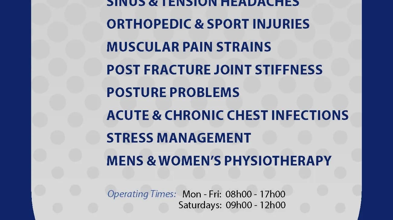 SEVELA PHYSIOTHERAPY by SERAME VELAPHI P.T