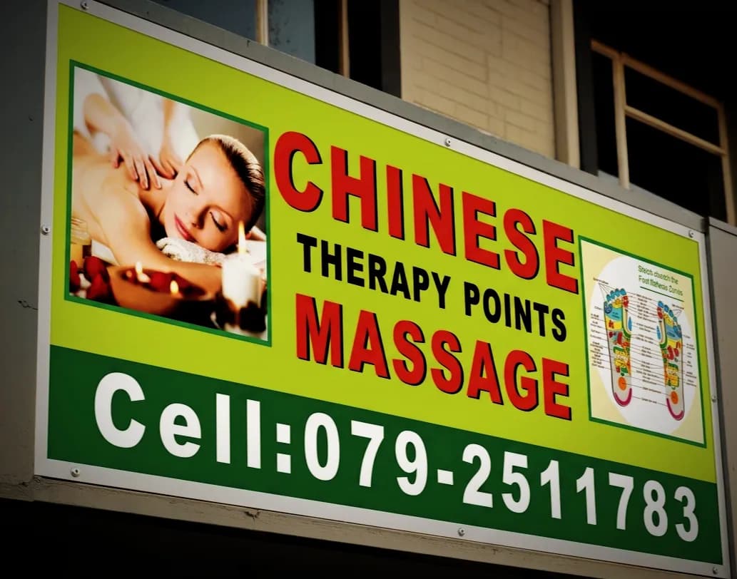 Chinese Therapy Points Massage