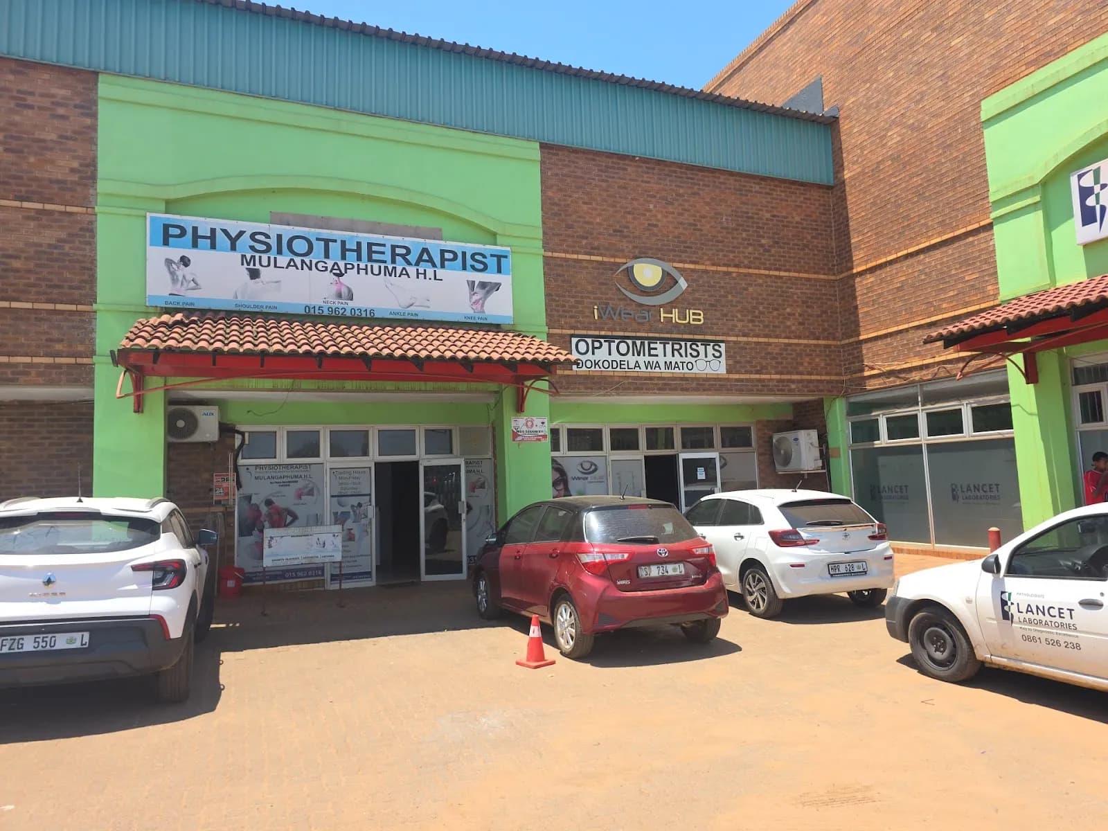 H Mulangaphuma Inc physiotherapist