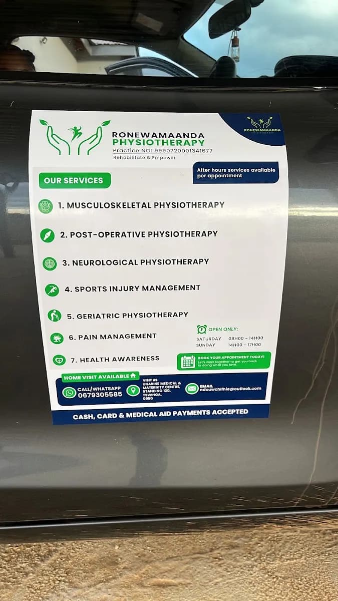 Ronewamaanda Physiotherapy
