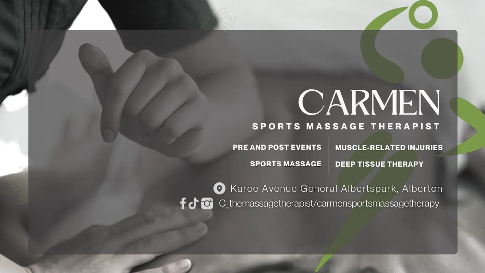 Carmen Sports Massage Therapist